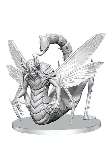 Pathfinder Deep Cuts Unpainted Miniature Derakni (Locust Demon) - 634482908464 - Crystal Lotus