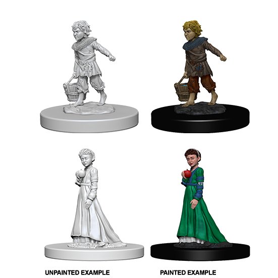 Pathfinder Deep Cuts Unpainted Miniatures: Children - WAVE 4 - 634482731833 - CrystalLotus.eu