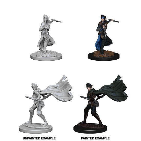 Pathfinder Deep Cuts Unpainted Miniatures: Elf Female Rogue - WAVE 4 - 634482731871 - CrystalLotus.eu