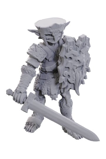 Pathfinder Deep Cuts Unpainted Miniatures Hobgoblin Soldier - 634482907443 - Crystal Lotus