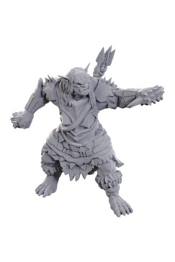 Pathfinder Deep Cuts Unpainted Miniatures Orc Brute - 634482907429 - Crystal Lotus