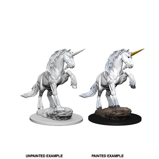 Pathfinder Deep Cuts Unpainted Miniatures: Unicorn - WAVE 1 - 634482725894 - CrystalLotus.eu