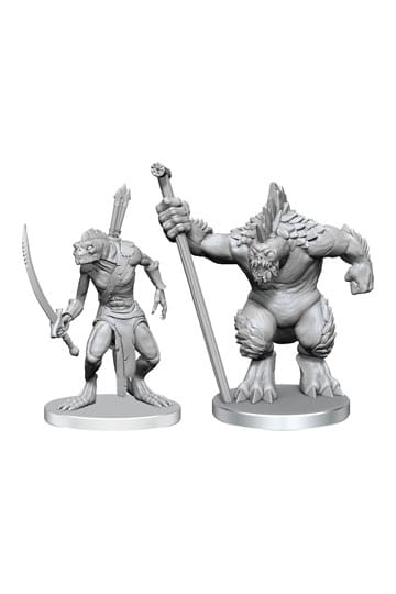 Pathfinder Deep Cuts Unpainted Miniatures Xulgath Skirmisher &amp; Stoneliege - 634482975848 - Crystal Lotus