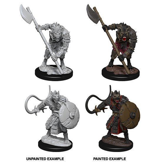 Pathfinder Deep Cuts Unpainted Miniaturess: Gnolls - WAVE 3 - 634482725825 - CrystalLotus.eu