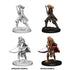 Pathfinder Deep Cuts Unpainted Minis: Human Female Fighter - WAVE 1 - 634482725979 - CrystalLotus.eu