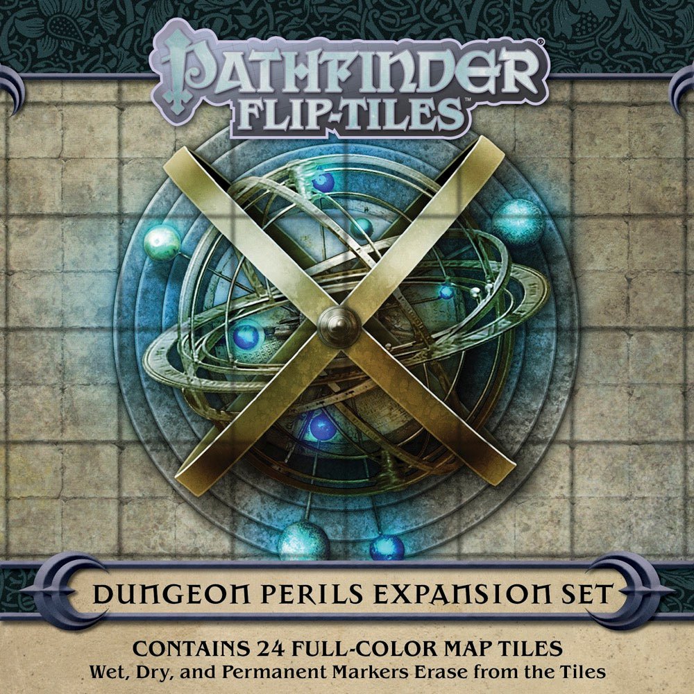 Pathfinder Flip - Tiles: Dungeon Perils Expansion - 9781640780590 - CrystalLotus.eu