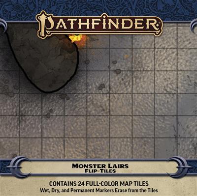 Pathfinder Flip - Tiles: Monster Lairs Expansion Set - 9781640784833 - CrystalLotus.eu