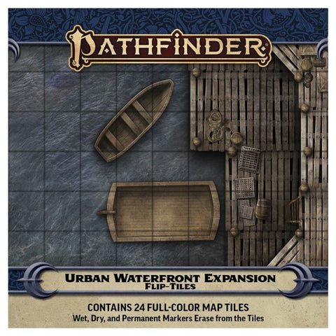 Pathfinder Flip - Tiles: Urban Waterfront Expansion - 9781640783355 - Crystal Lotus