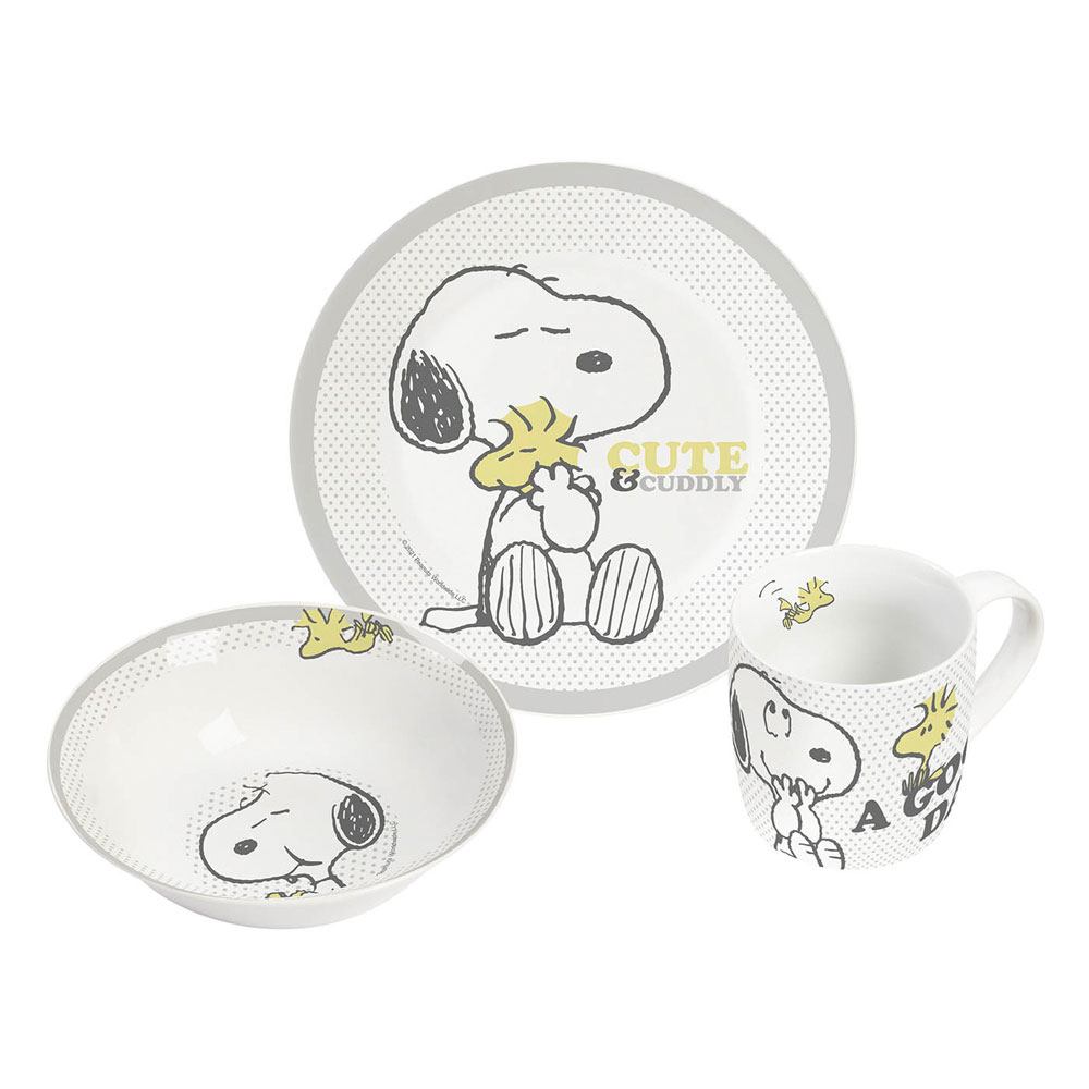 Peanuts Breakfast Set Cute &amp; Cuddly - 4051112150912 - CrystalLotus.eu