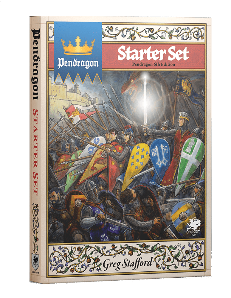 Pendragon 6th Edition Starter Set - 9781568825748 - Crystal Lotus