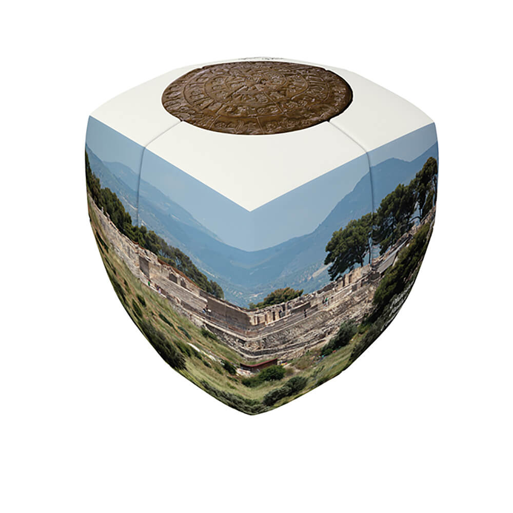 Phaistos – V - CUBE 2 pillow - 5206457000821 - CrystalLotus.eu