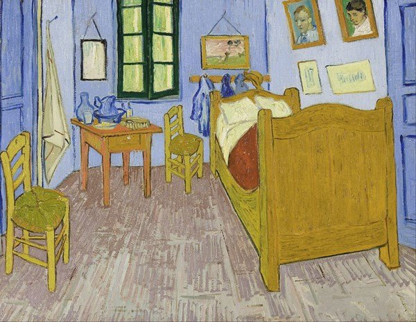 Piatnik (5338) - Vincent van Gogh: &quot;Bedroom in Arles&quot; - 1000 pieces puzzle - 9001890533860 - CrystalLotus.eu