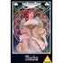 Piatnik (536045) - Alphonse Mucha: "Dreams" - 1000 pieces puzzle - 9001890536045 - CrystalLotus.eu