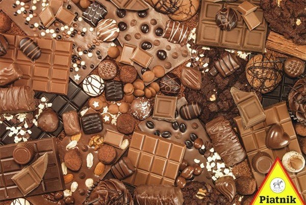 Piatnik (538247) - &quot;Chocolate&quot; - 1000 pieces puzzle - 9001890538247 - CrystalLotus.eu