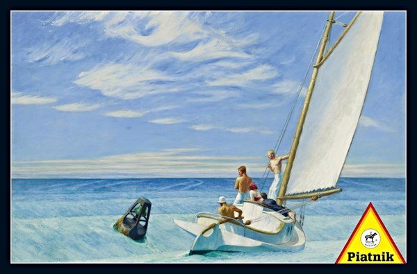 Piatnik (538643) - Edward Hopper: &quot;Ground Swell&quot; - 1000 pieces puzzle - 9001890538643 - CrystalLotus.eu