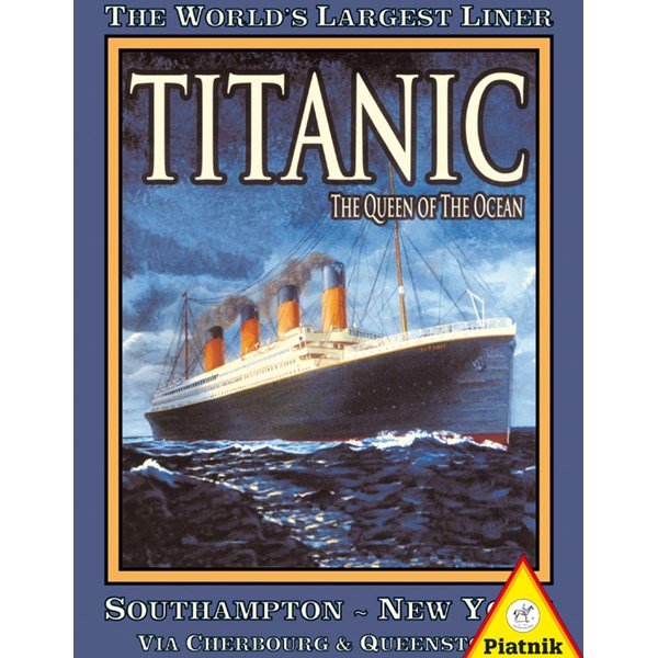 Piatnik (538940) - &quot;Titanic&quot; - 1000 pieces puzzle - 9001890538940 - CrystalLotus.eu