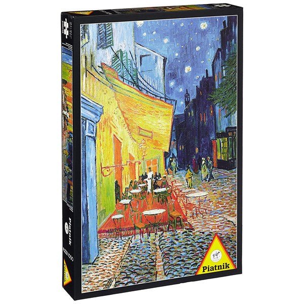 Piatnik (539046) - Vincent van Gogh: &quot;Cafe Terrace at Night&quot; - 1000 pieces puzzle - 9001890539046 - CrystalLotus.eu