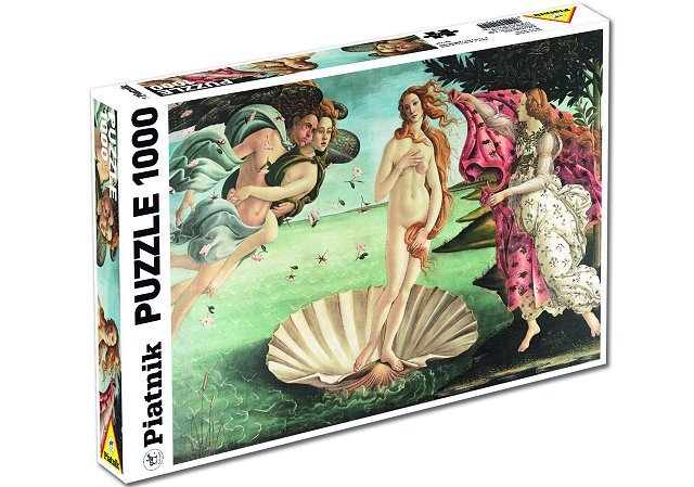 Piatnik (542145) - Sandro Botticelli: &quot;Birth of Venus&quot; - 1000 pieces puzzle - 9001890542145 - CrystalLotus.eu