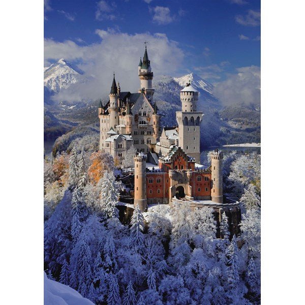 Piatnik (542244) - &quot;Castle of Neuschwanstein&quot; - 1000 pieces puzzle - 9001890542244 - CrystalLotus.eu