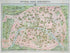 Piatnik (542848) - "Paris Map, 1910" - 1000 pieces puzzle - 9001890542848 - CrystalLotus.eu