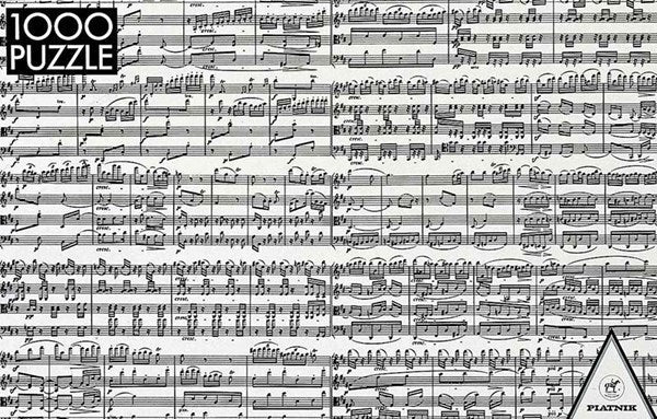Piatnik (543449) - "Musical Notes" - 1000 pieces puzzle - 9001890543449 - CrystalLotus.eu