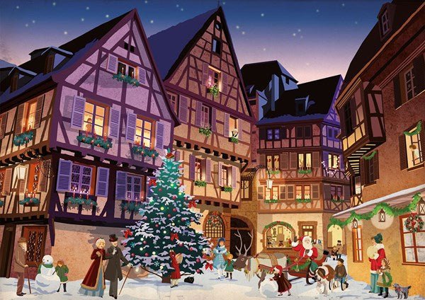 Piatnik (544248) - &quot;Vintage Christmas&quot; - 1000 pieces puzzle - 9001890544248 - CrystalLotus.eu