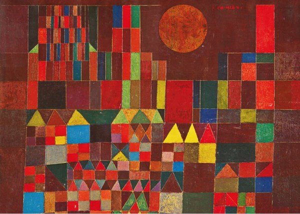 Piatnik (546440) - Paul Klee: &quot;Castle and Sun&quot; - 1000 pieces puzzle - 9001890546440 - CrystalLotus.eu