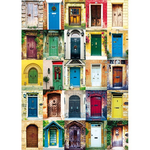 Piatnik (546945) - &quot;Doors&quot; - 1000 pieces puzzle - 9001890546945 - CrystalLotus.eu