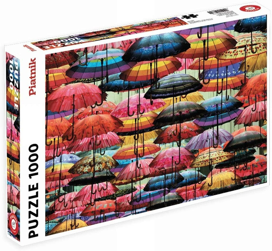 Piatnik (5487) - &quot;Umbrellas&quot; - 1000 pieces puzzle - 9001890548741 - CrystalLotus.eu