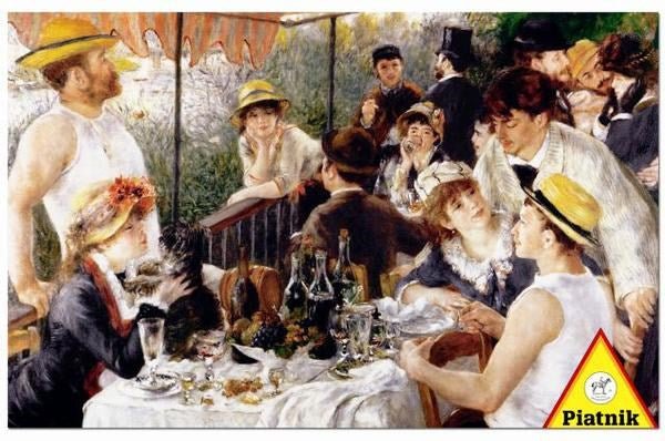 Piatnik (568145) - Pierre - Auguste Renoir: "Boating Party" - 1000 pieces puzzle - 9001890568145 - CrystalLotus.eu