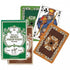 Piatnik - Oak Leaf Bridge - Poker - Whist Playing Cards (Brown Color) - 9001890143213 - Crystal Lotus