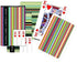 Piatnik - Stripes Bridge Size Playing Cards (Vertical) - 9001890161117 - Crystal Lotus