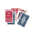 Piatnik - Wheels Bridge Size Playing Cards (Red Color) - 9001890139215 - Crystal Lotus