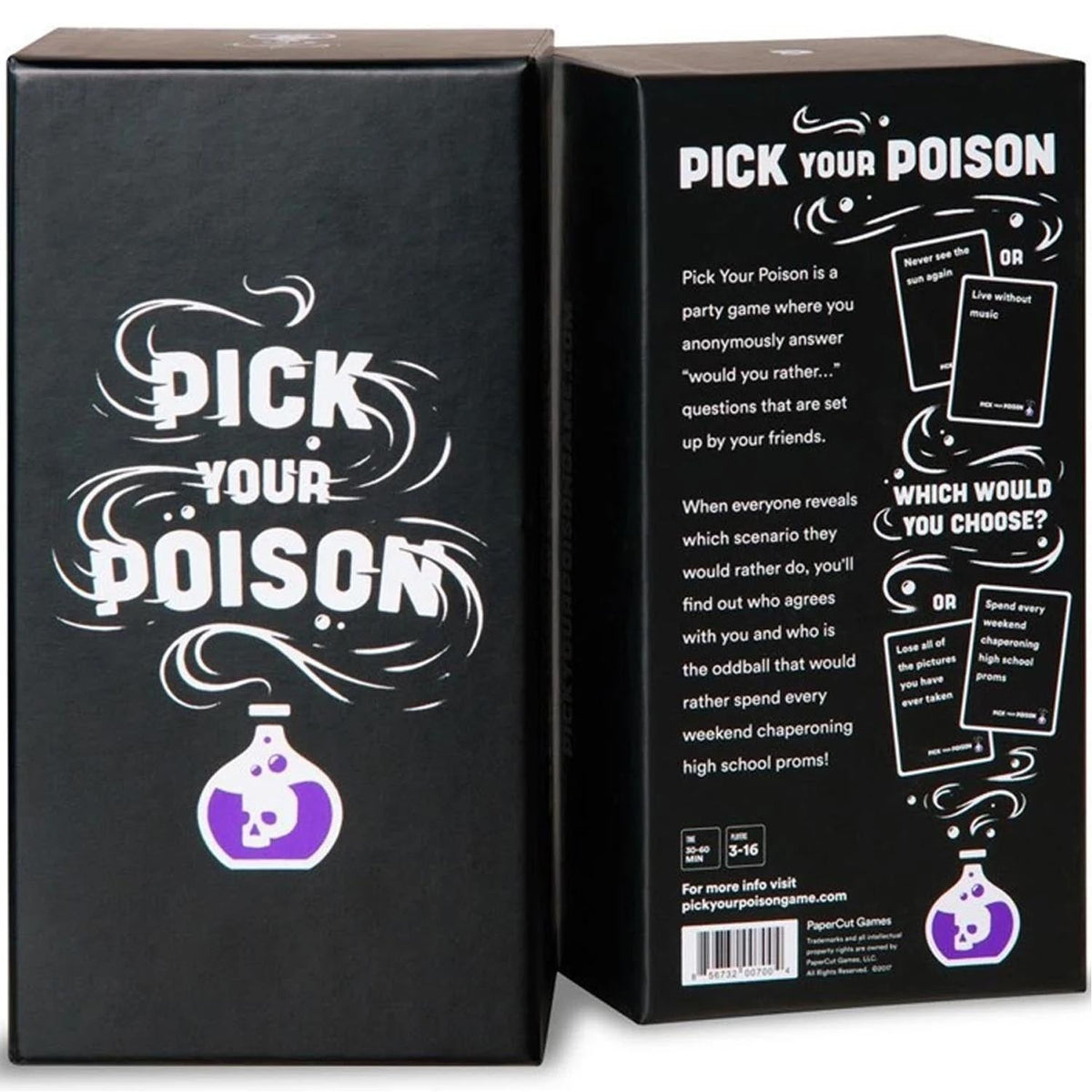 Pick Your Poison Card Game - 856732007004 - CrystalLotus.eu