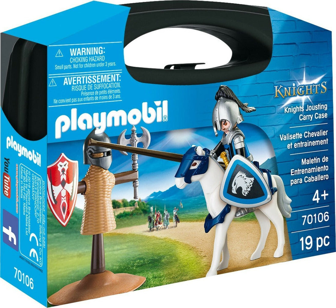 Playmobil 70106 - Knights Collectable Jousting Carry Case - 4008789701060 - CrystalLotus.eu