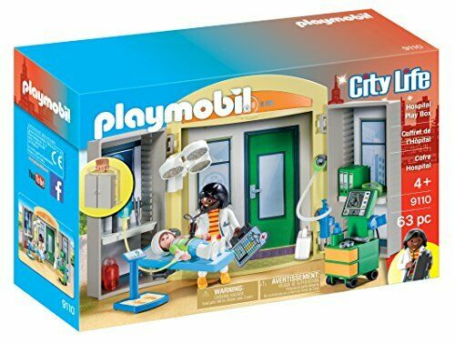 Playmobil 9110 - Hospital Play Box - 4008789091109 - CrystalLotus.eu