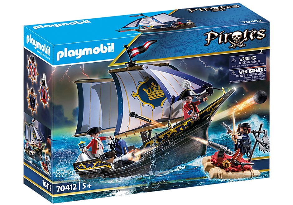 Playmobil Redcoat Caravel 70412 - 4008789704122 - CrystalLotus.eu