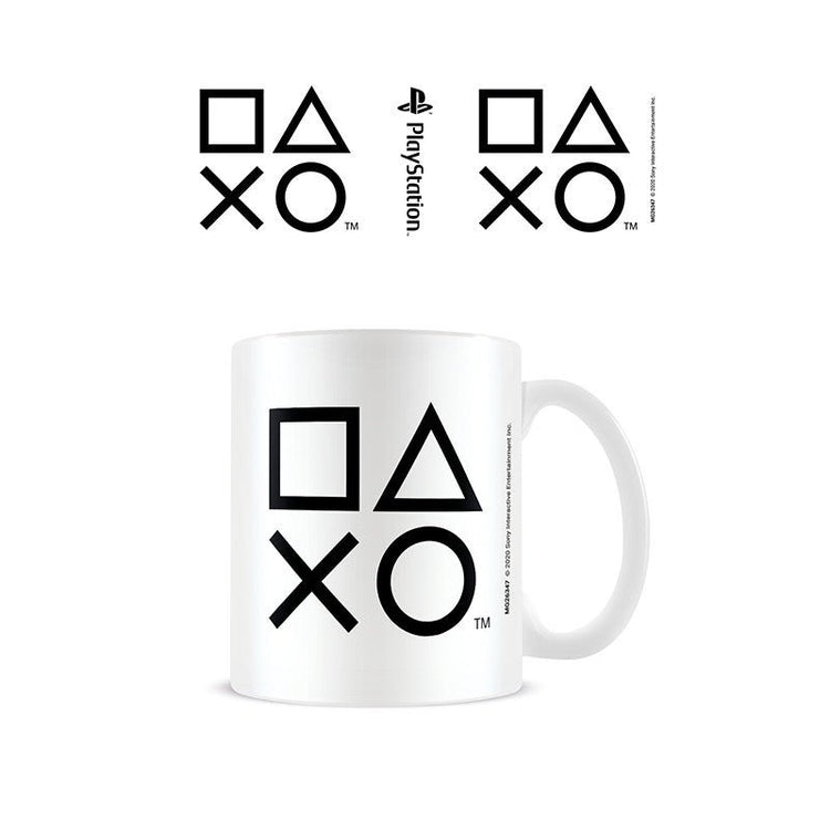 Playstation (Shapes) Mug - 5050574263474 - CrystalLotus.eu