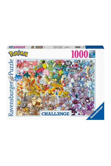 Pokémon Challenge Jigsaw Puzzle Group (1000 pieces) - 4005555004608 - Crystal Lotus