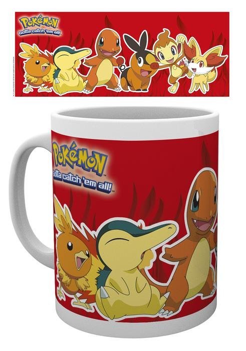 Pokemon - Fire Partners Mug (320ml) - 5028486352845 - CrystalLotus.eu