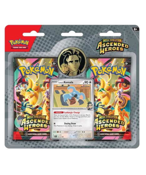 Pokemon Mega Evolution Ascended Heroes 2 - Pack Collection - Larry&