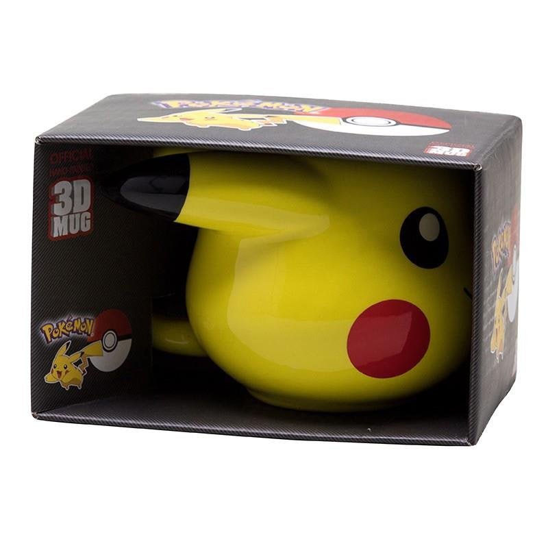 Pokemon - Pikachu 3D Mug (475ml) - 5028486389926 - CrystalLotus.eu