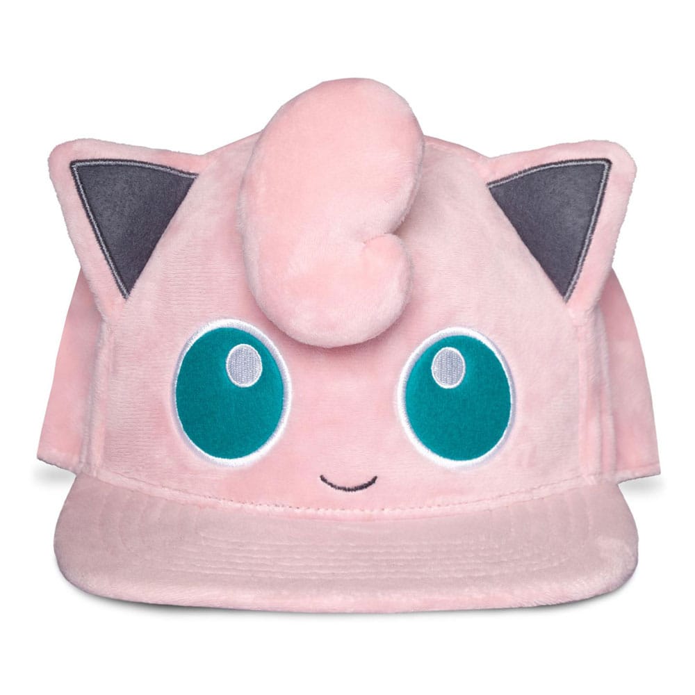 Pokémon Plush Snapback Cap Jigglypuff - 8718526155204 - CrystalLotus.eu