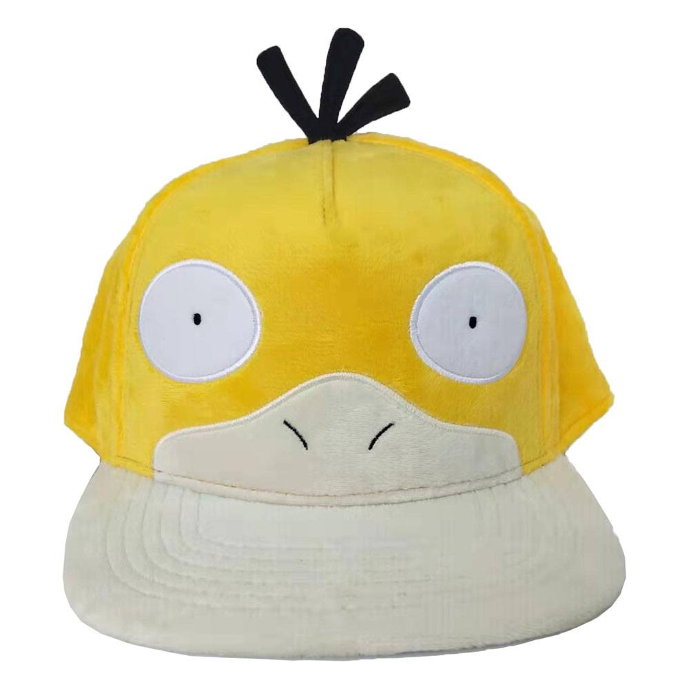 Pokémon Plush Snapback Cap Psyduck - 8718526154405 - CrystalLotus.eu