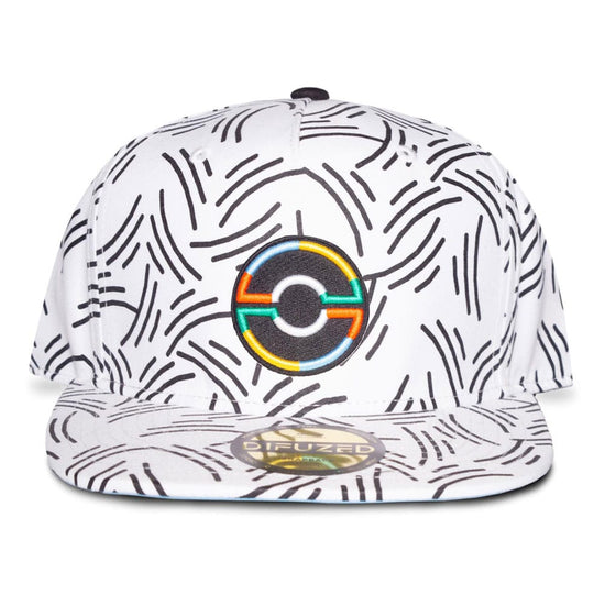 Pokemon Snapback Cap Pokeball white - 8718526170818 - CrystalLotus.eu