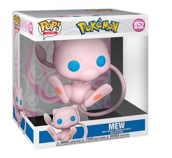 Pokemon Super Sized Jumbo POP! Vinyl Figure Mew 25 cm - 889698742252 - CrystalLotus.eu