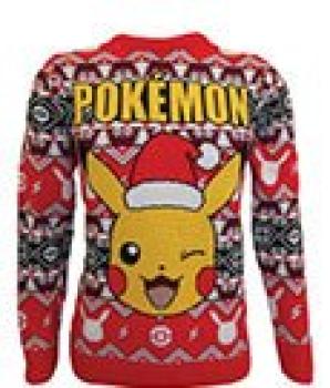 Pokémon Sweatshirt Christmas Jumper Pikachu (L) - 5056463457320 - CrystalLotus.eu