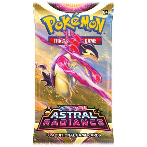Pokemon - Sword &amp; Shield 10 Astral Radiance Booster Pack - 820650850233 - CrystalLotus.eu