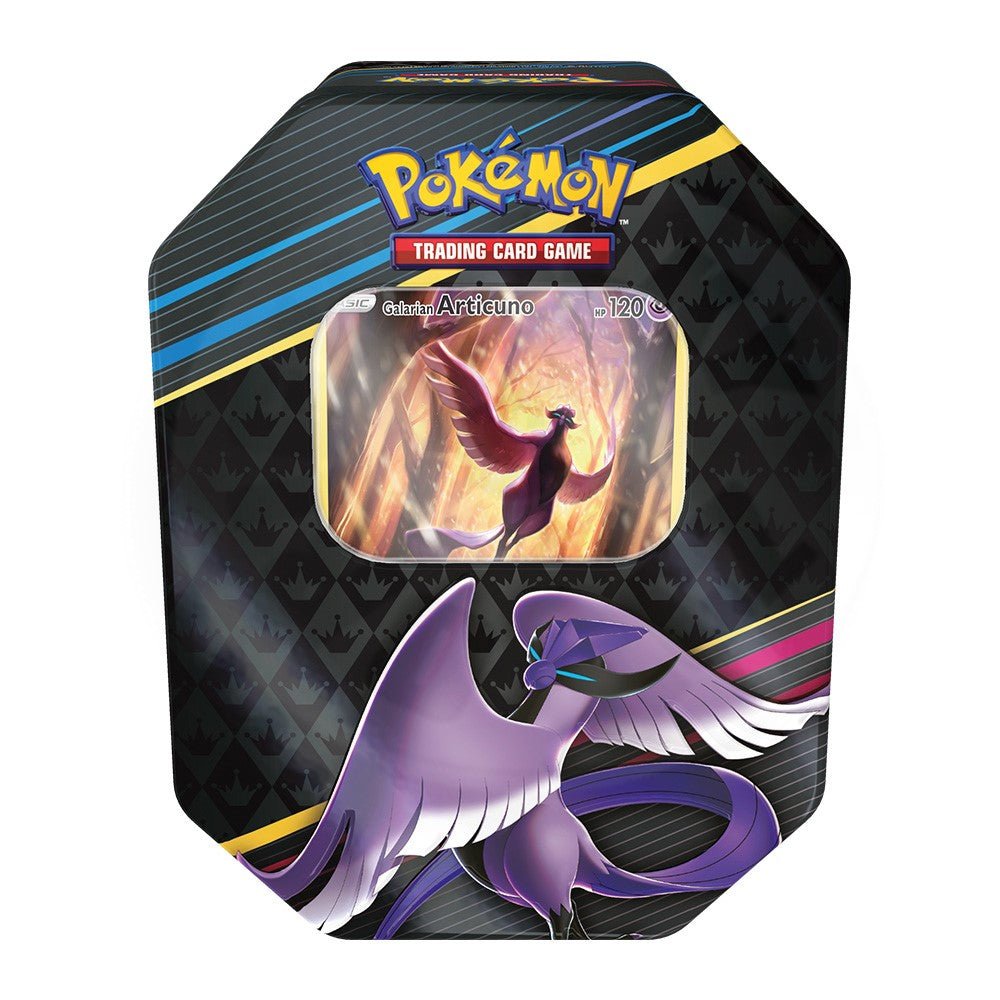 Pokemon Sword &amp; Shield 12.5 Crown Zenith Art Tin Articuno - 820650871955 - CrystalLotus.eu