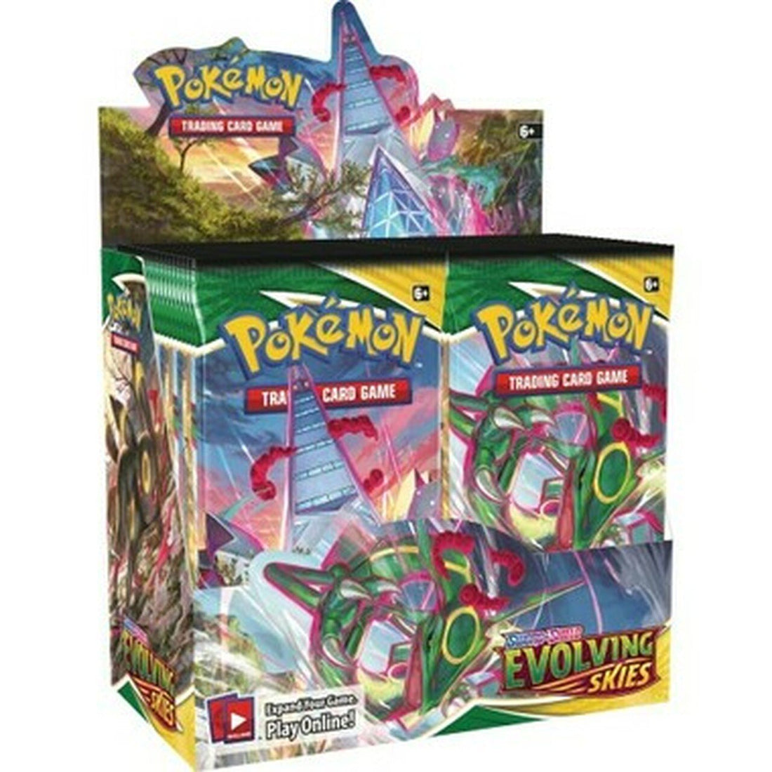 Pokemon Sword &amp; Shield 7 Evolving Skies Booster Box (36) (Pokémon) - 820650818776 - CrystalLotus.eu